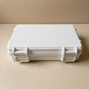 Portable Multi-Compartment Hardware Organizer Box, Small Parts and Screw Storage Case — product scene