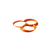 3-Blade Toroidal Propeller Ring Rotor for Stable Airflow and Smooth Rotation — white background
