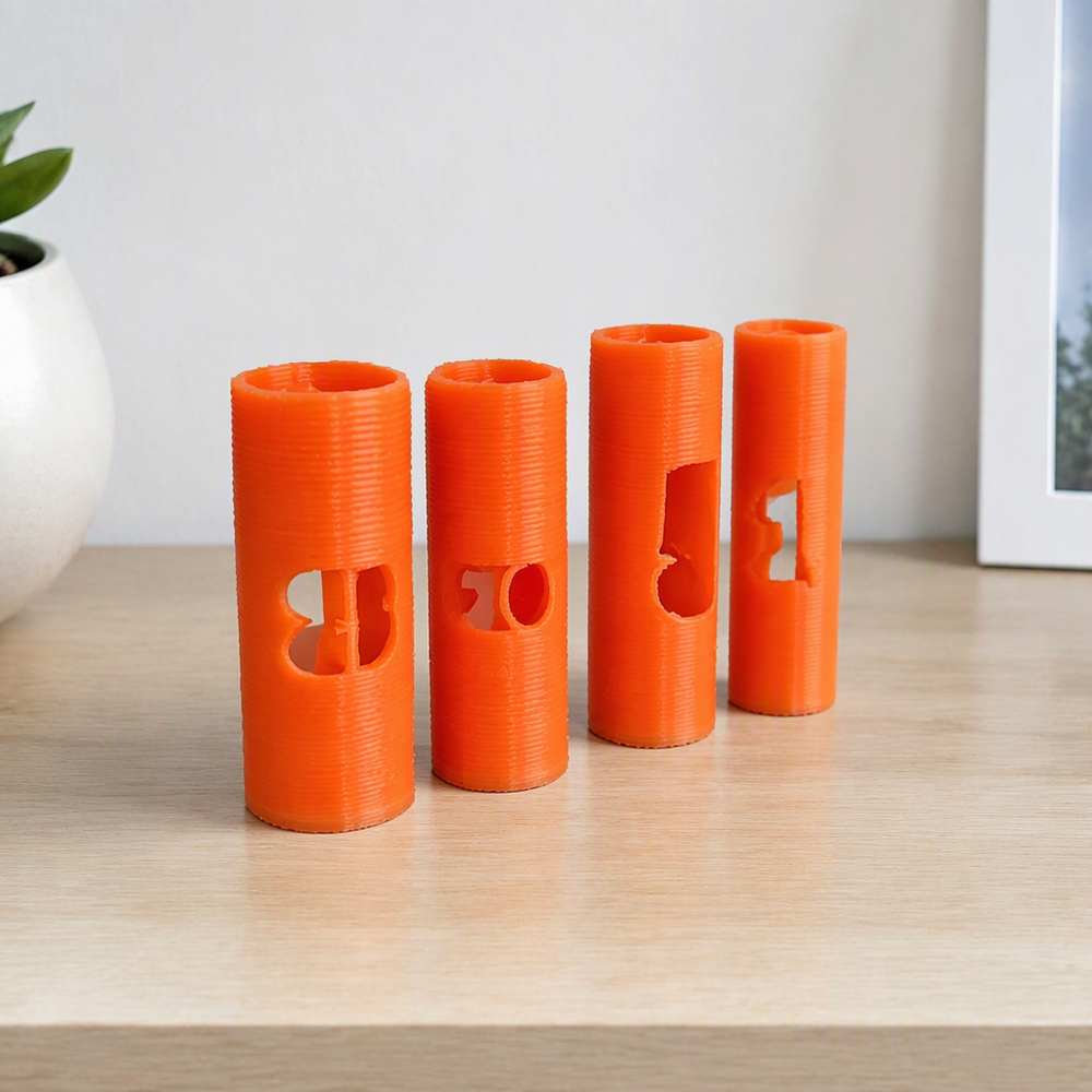 4 Pack US Coin Counter Sorter Tubes for Daily Coin Sorting and Counting Management — additional product view
