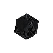 Rotating Interlocking Gear Geometric Block Smooth Spinning Desktop Sensory Stress Reliever — white background