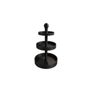 3-Tier Round Countertop Display Stand, Multi-layer Tray Organizer for Snacks, Desserts and Small Household Items — white background