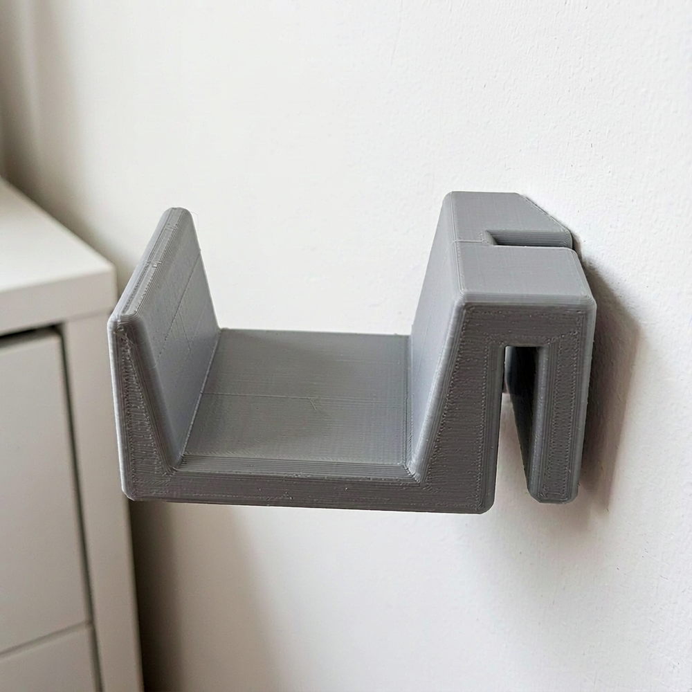 Clip-on Wire Shelf Hanger, Wire Rack Storage Organizer — main product view
