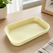 Modern Rectangular Catchall Tray Desktop and Entryway Small Item Storage Organizer — main product view
