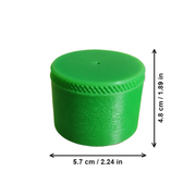 Twist Lock Small Sealed Storage Container, Special Opening Design Portable Small Item Storage Box — dimensions