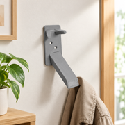 2 Pack Wall Mounted Coat Hooks, Home Hanging Organizer for Coats and Clothes — main product view