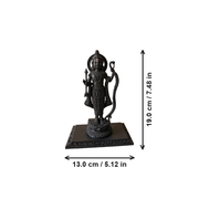 Exquisitely Carved Bow and Arrow Standing Statue, Home Desktop Decor Ornament — dimensions