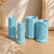 4-Piece Handheld Labyrinth Maze Brain Teaser Set, Novelty Puzzle for Gifting and Desktop Display — product scene