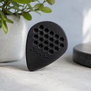 Honeycomb Cutout Textured Surface Guitar Pick — additional product view