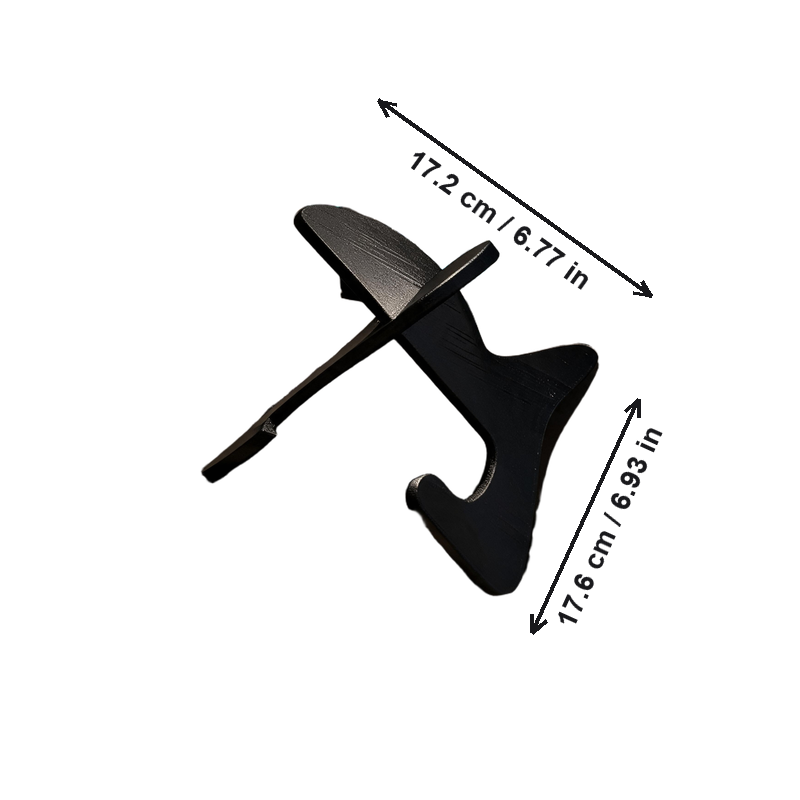 Sturdy No-Tool Assembly Guitar Stand, Musical Instrument Display and Storage Holder — white background