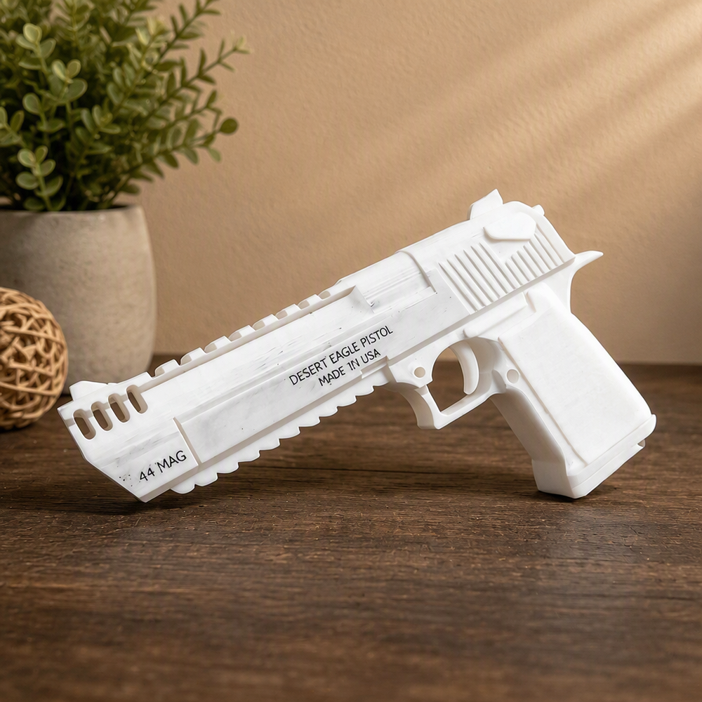 Detailed Non-Functional Handgun Style Decorative Prop For Cosplay And Desktop Display — product scene