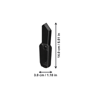 Gravity Retractable Sliding Gadget, Smooth Operation, Textured Non-Slip Grip — dimensions