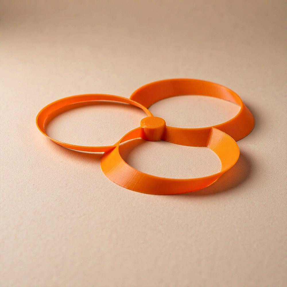 3-Blade Toroidal Propeller Ring Rotor for Stable Airflow and Smooth Rotation — product scene