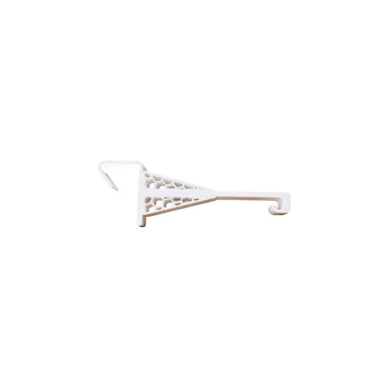 Clamp On No Drill Window Hanging Hook, Lightweight Hanger for Window Decorations and Small Ornaments — white background