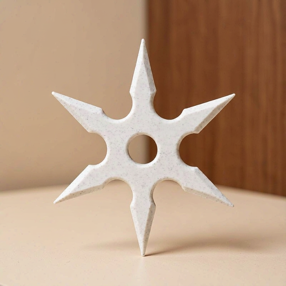 6-Pointed Throwing Star Casual Outdoor Game Accessory — product scene