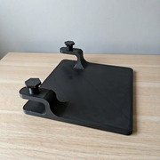 Clamp Desktop Extension Shelf, Space Saving Desk Side Storage Organizer — additional product view