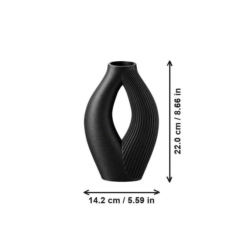 Product dimensions in centimeters and inches