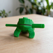 Frog Shaped Percussion Guiro Musical Instrument — additional product view