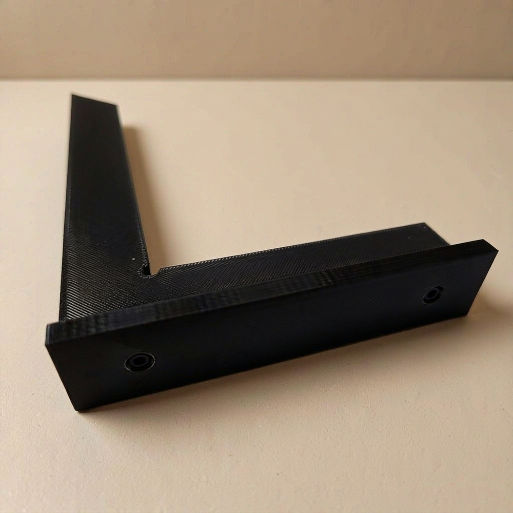 90° L-Shaped Right Angle Shelf Stop, Shelf Positioning Baffle for Item Alignment — product scene