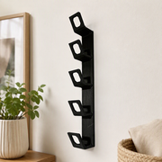 Wall Mounted 5 Hook Hat Rack, Cap Storage Holder for Home Closet Organization — main product view