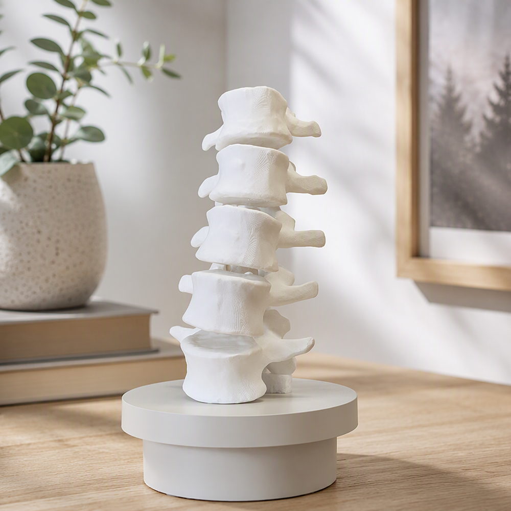 Spine Shape Decorative Ornament with Stable Round Base for Aquarium Landscape, Desktop and Shelf Display — main product view