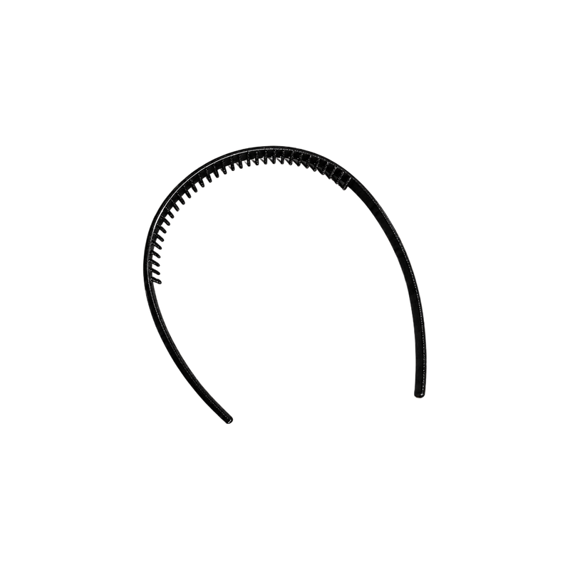 3 Pack Non-Slip Toothed Secure Hold Hair Hoops, Daily Hair Styling Accessories — white background