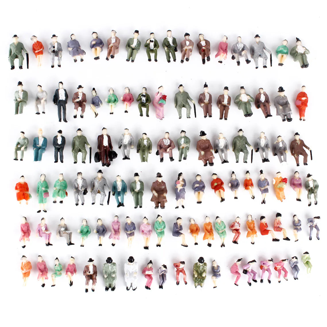 Classic Sitting Figures (1:87) - Random