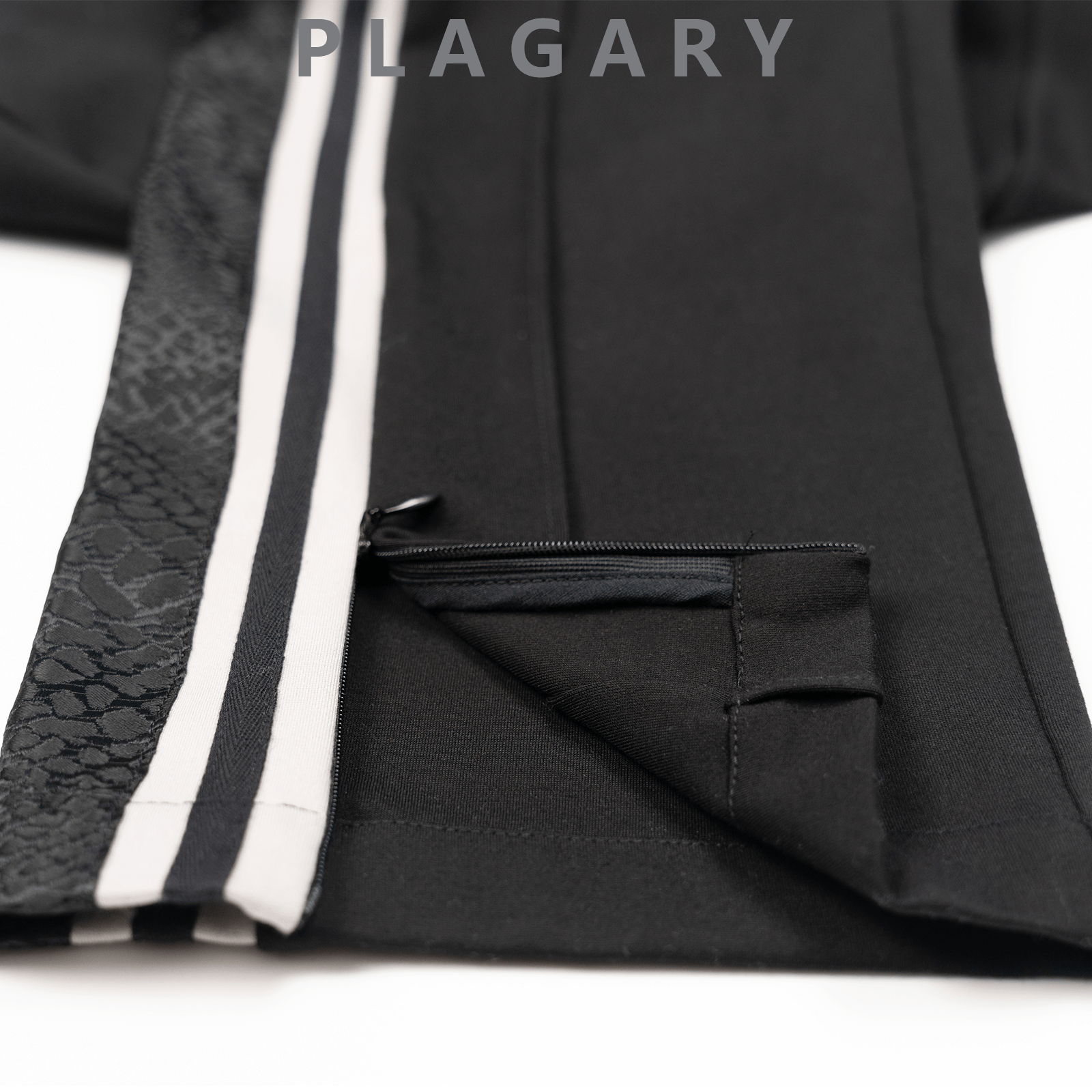 PLAGARY SNAKE PRINT TRACKSUIT PANTS