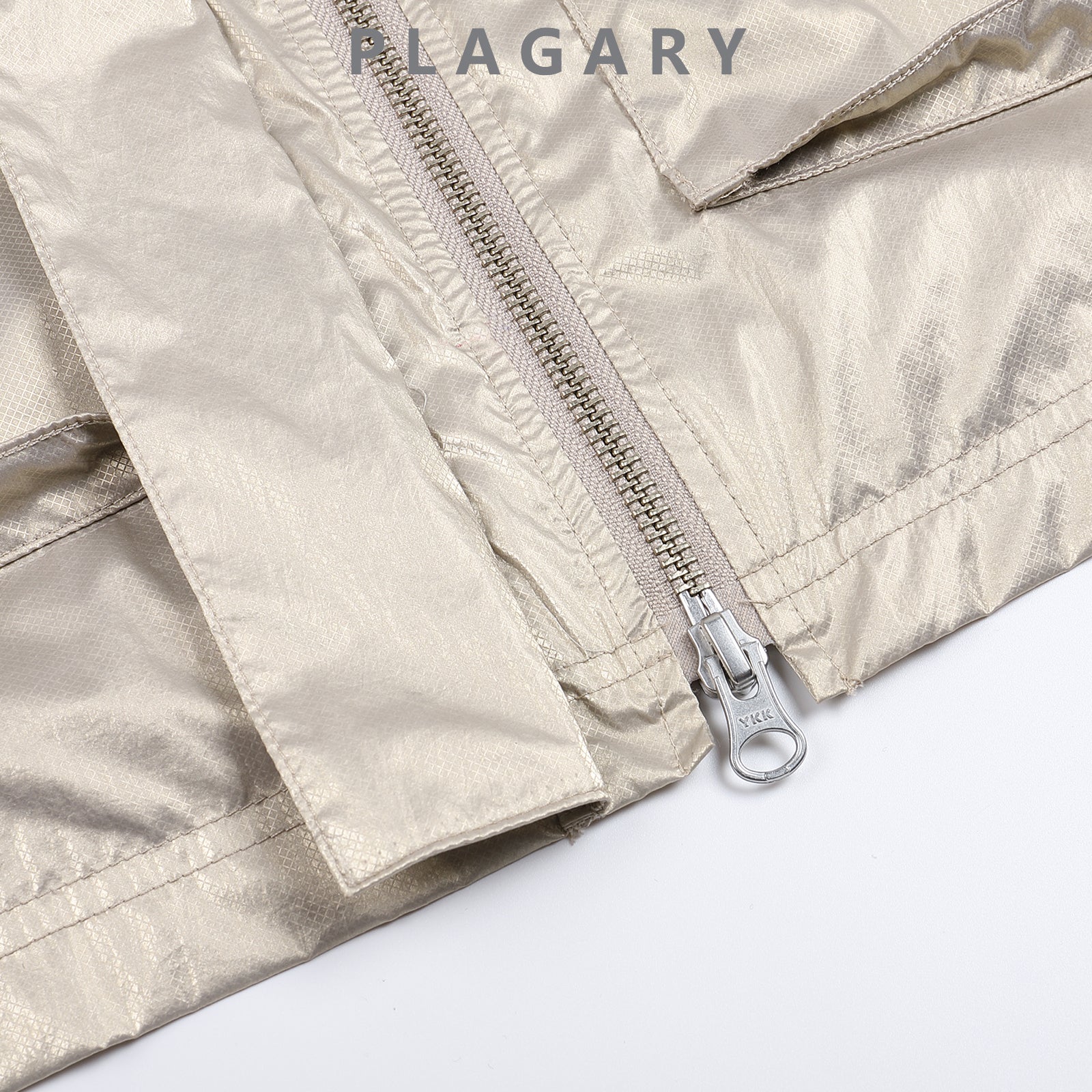 PLAGARY 'GOLD DIGGER' thin embroidered jacket